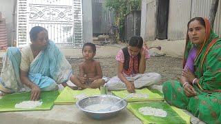 টাংগাইলের মুইট্যা পিঠা রেসিপি 👌সকালের সুস্বাদু নাস্তা ♨️simple village cooking