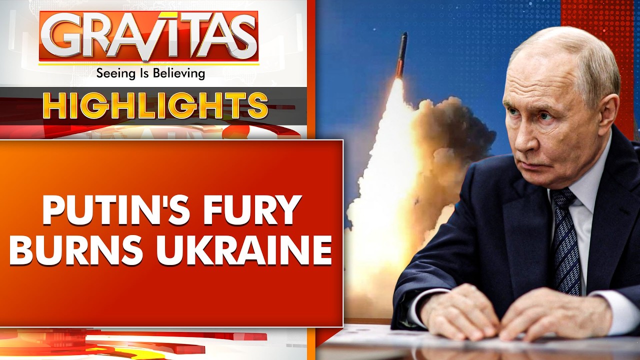 Russia Unleashes Deadliest Attack on Ukraine, 3600 Missiles & Drones Fired in a Week | GRAVITAS