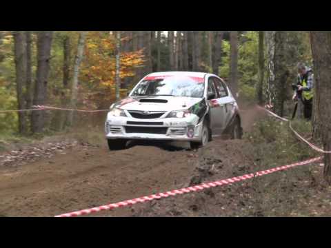 1.Rajd Wielkopolski 2013 - Krzysztof Janisz / Paweł Raczak - Subaru Impreza N14