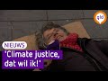 Actievoerders Extinction Rebellion liggen op de GROND voor het KLIMAAT