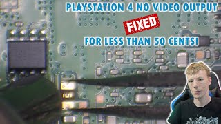 PlayStation 4 No Video Output Diagnosis And Repair - Bringing A PS4 Back To Life For Less Than 50¢