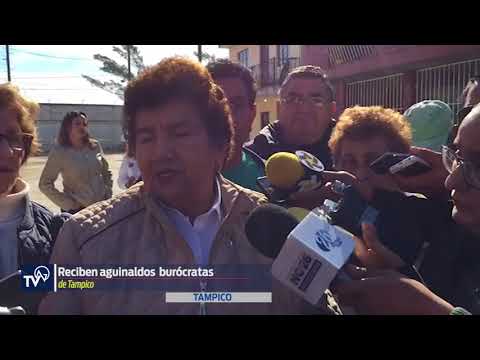 Hoy pagan aguinaldos a burócratas de Tampico