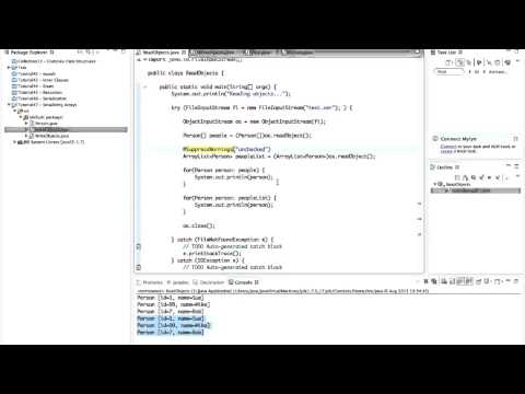 Part 47 Serializing Multiple Objects