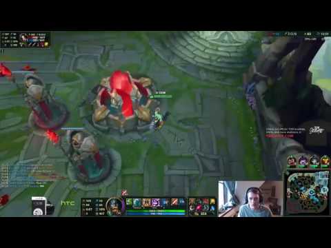 S7 Preseason Ranked Gameplay   Svenskeren as Olaf Jungle vs Rek'Sai