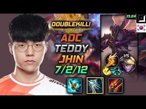 Jhin Adc Build Teddy Galeforce Fleet Footwork - LOL KR GrandMaster Patch 13.24