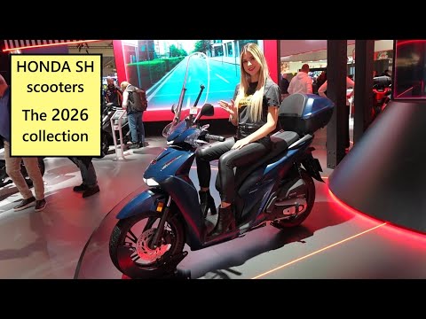 HONDA SH scooters - The 2026 collection