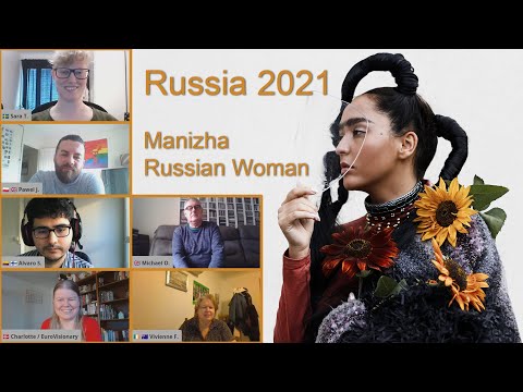 🇷🇺 Manizha - Russian Woman | Russia 2021 | Eurovision Fan Panel reactions