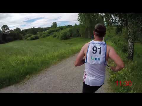 Lindesjönloppet 2018 - 9 km (Löparperspektiv)