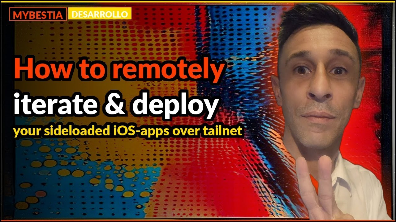 ¿Apps iOS en remoto sin cables? Cómo desplegar tu propia red Tailscale