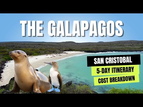 THE GALAPAGOS ISLANDS - 5-Day Itinerary & COST BREAKDOWN for San Cristobal Island