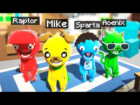 ¡MIKE vs SPARTA vs RAPTOR vs ACENIX! 😂🏆 BATALLA DE PLASTILINA -  PARTY PANIC 🔴 En Directo