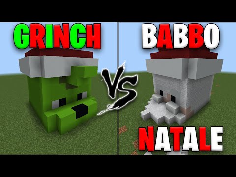 CASA GRINCH vs CASA BABBO NATALE - Minecraft ITA