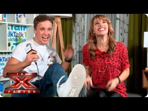 Is there anything Sam Callahan can't do? - TalkTalk Backstage - The X Factor UK 2013