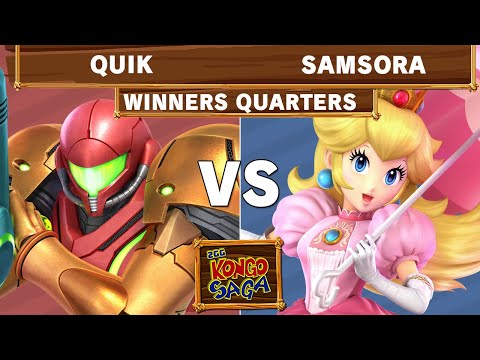Kongo Kickoff - myR | Quik (Samus) Vs eUnited | Samsora (Peach) Winners Quarters - Smash Ultimate