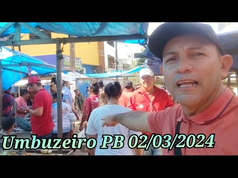 FEIRA LIVRE DE UMBUZEIRO PB 02/03/2024