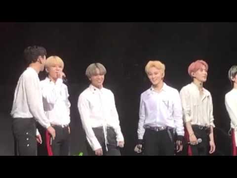 190519 Haechan cringing during his infamous "Doesn't it feel like we went on a date?"