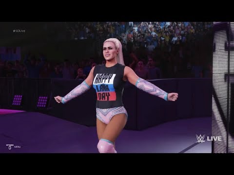 WWE 2K19 - Sable, Lana, and Mandy Rose VS The Bella Twins and Natalya