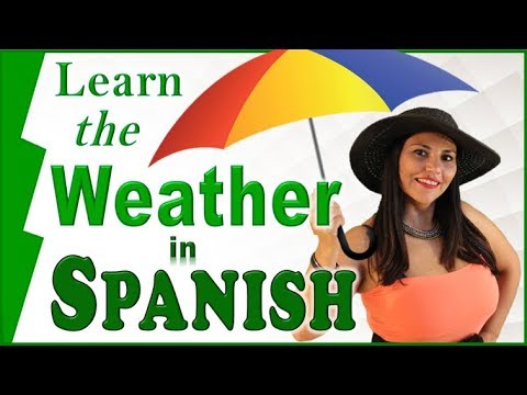 Learn Spanish - Weather in Spanish (with subtitles)