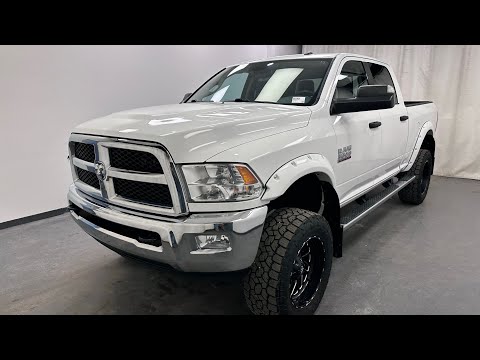 2016 Ram 3500 4WD Crew Cab 6.4 Ft Box SLT in White for sale at Davis GMC Buick Lethbridge in Lethbridge, AB