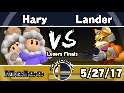 JSB Melee Summer Ranbats #2 - LFs - Hary (Ice Climbers) vs. Lander (Fox)