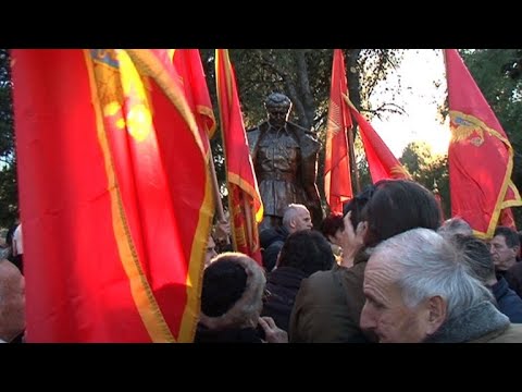 Montenegro unveils statue to late Yugoslav leader Tito