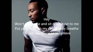 John Legend - Love you anyway (Lyrics)