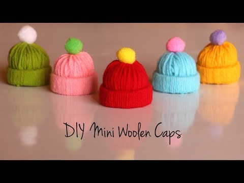 DIY Mini Wool Hat | Mini Woolen Cap 
