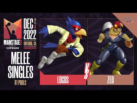Logos (Falco) vs Zeo (Captain Falcon) - Melee Singles Pools Winners Quarter-Final  - Mainstage 2022
