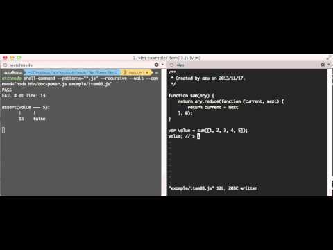 doctest + power-assert in JavaScript