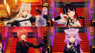 Lui, Fuwamoco, Azki and Okayu Performing potatoになっていく was BREATHTAKING!
