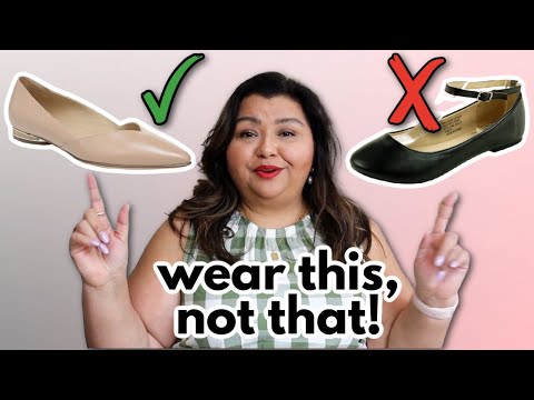 How To Look Tall & Slim in Flats | Petite Plus Style