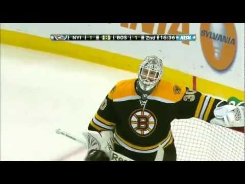 Michael Grabner vs Boston Bruins