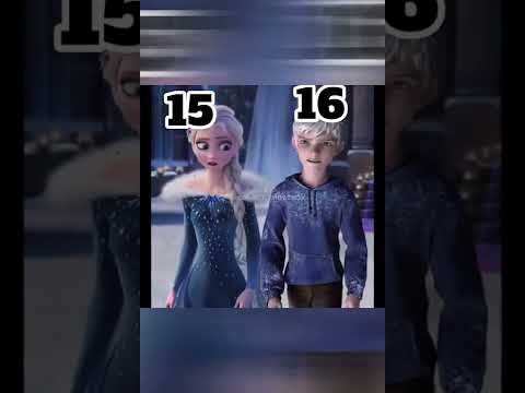 Elsa X Jack 💖💖 #shorts #jelsa #elsa #jackfrost