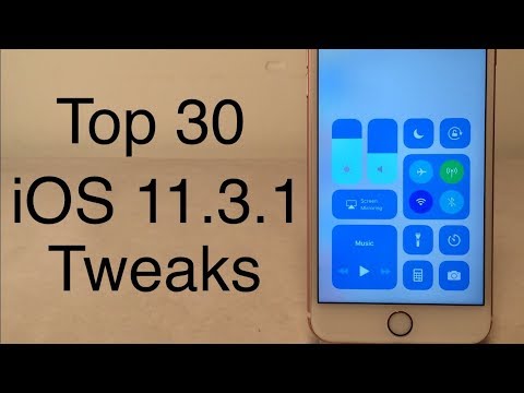 Top 30 Free Cydia Tweaks for iOS 11.3.1