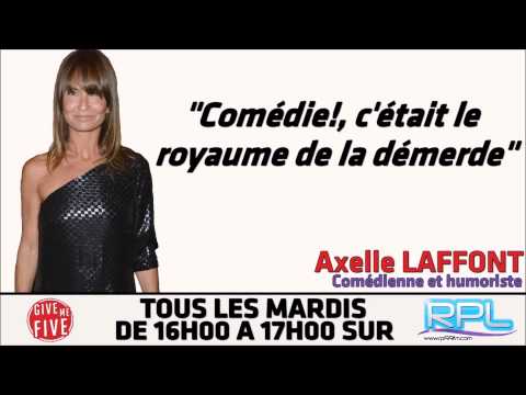 Interview d'Axelle Laffont : "Comédie!, c'était le royaume de la démerde"