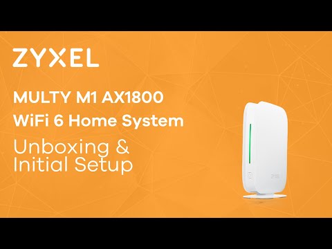 WSQ20 / MULTY M1 AX1800 WiFi6 Whole Home WiFi System - Unboxing & Initial Setup