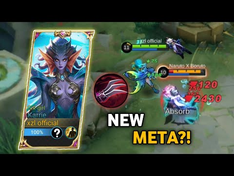 THANK YOU MOONTON FOR THIS REVAMPED ITEM, MAKING KARRIE POWERFUL | MLBB