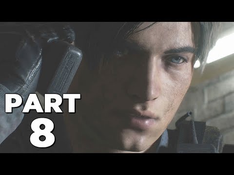 RESIDENT EVIL 2 REMAKE Walkthrough Gameplay Part 8 - CELL (RE2 LEON)