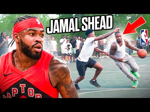 NBA Player vs Park Hoopers...(ft. Jamal Shead)