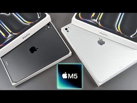 M5 iPad Pro - Unboxing, first review, current impressions & size comparison (2025)