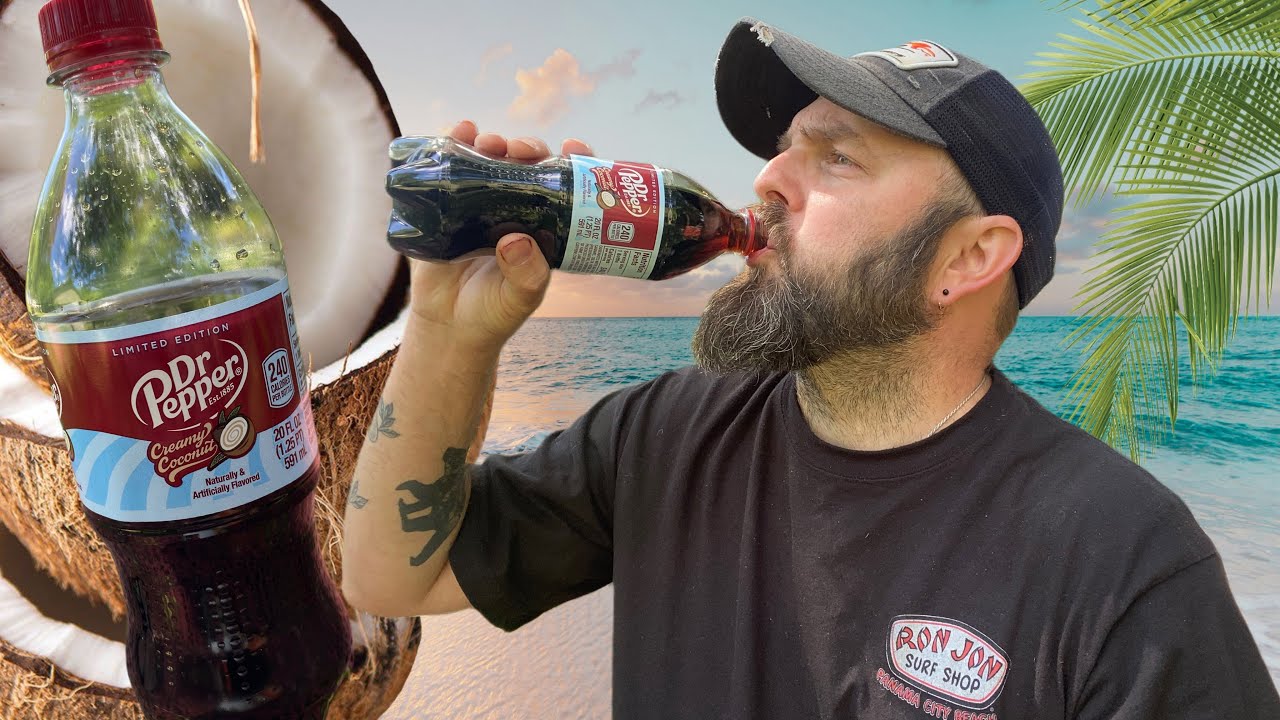 Trying the NEW Dr Pepper Creamy Coconut! Worth It?