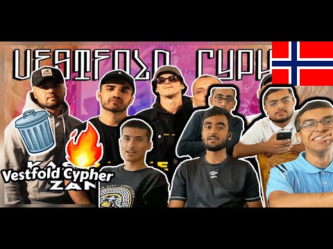 TRASH OR FIRE?! Reacting Til VESTFOLD CYPHER | DONI MULA, LARSIVELI, PALME, ZANA & KAS | YLTV