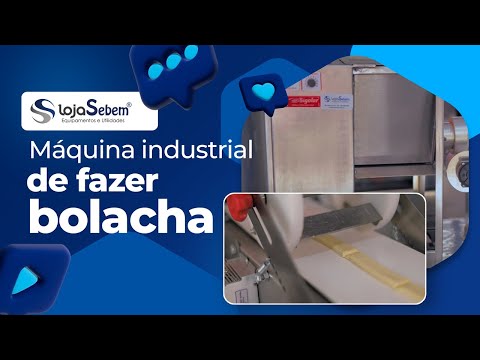 Maquina de Fazer Bolacha/Biscoito Amanteigado Industrial Bigolar
