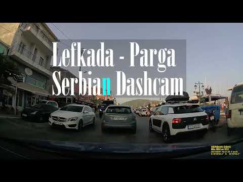 Driving from Lefkada to Parga 2021