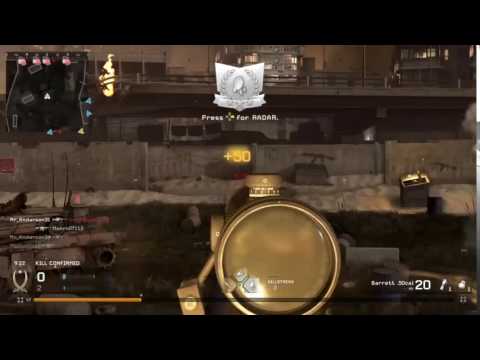 The 50 cal is illegal (6 man clean up)