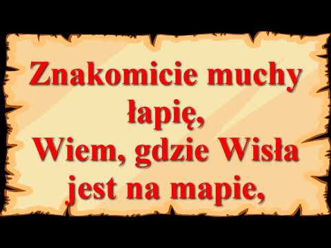 Samochwała - Jan Brzechwa - znane wierszyki dla dzieci czytane do poduszki