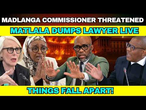 Matlala DUMPS Lawyer & Madlanga Commissioner THREATENED