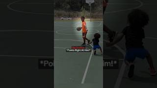 When Younger Brother Goes Against Big Brother #basketball MQDEFAULT Thumbnail