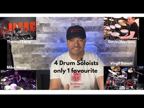 Drum Teacher Reacts To 4 Amazing Drum solo’s-Thomas, Gavin, Mike and Virgil.  I pick my favourite.