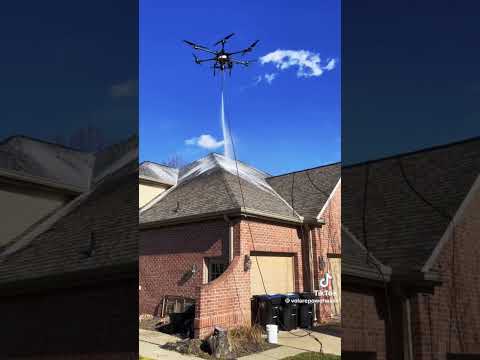 Drone washing, future of cleaning